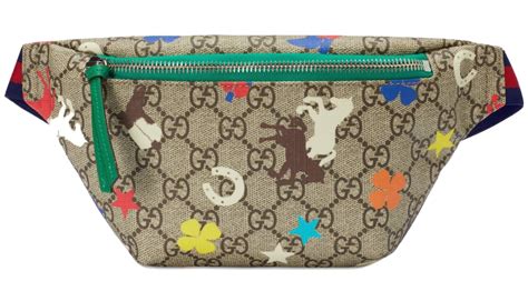 gucci lion fanny pack|gucci fanny pack for women.